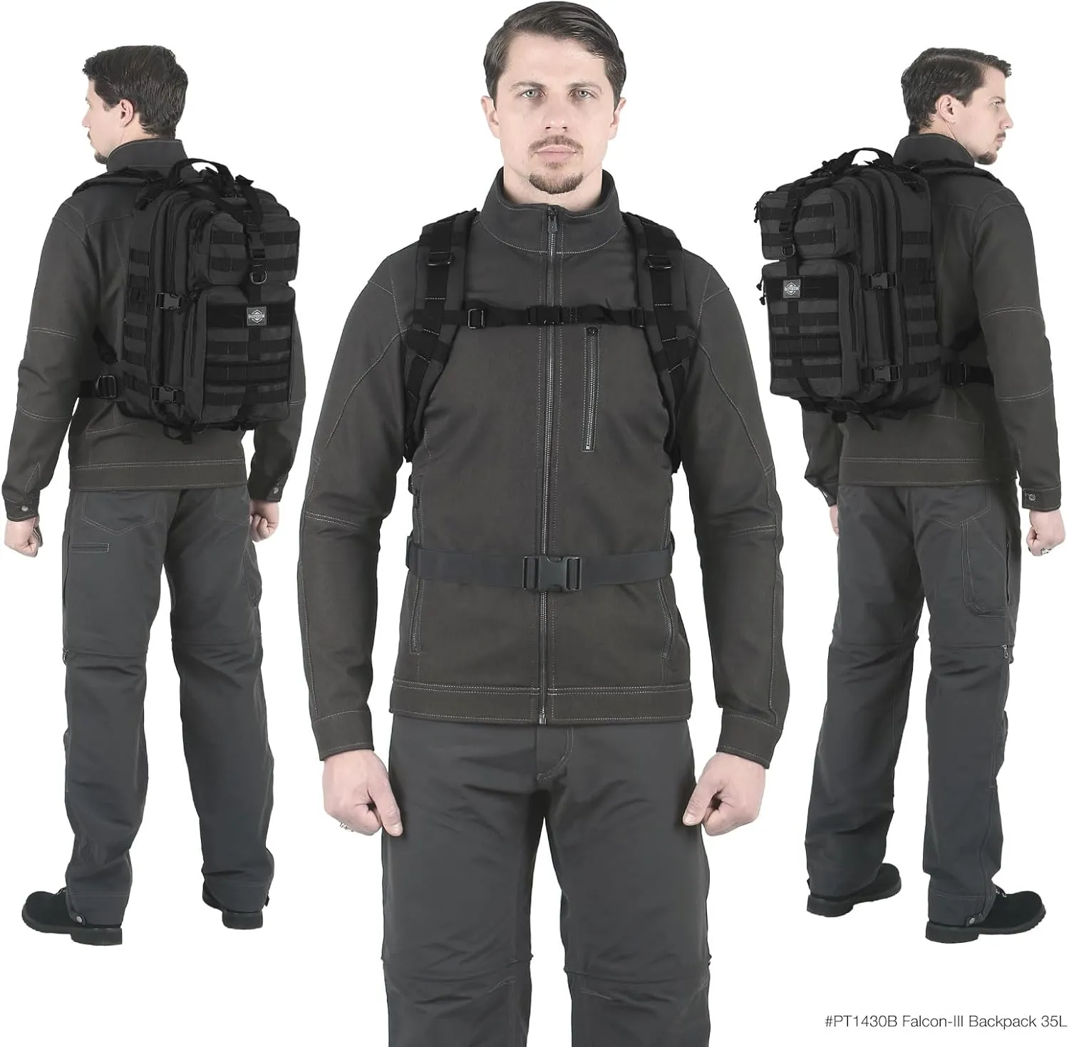 MaxpeditionFalcon-III™ Backpack (Black)