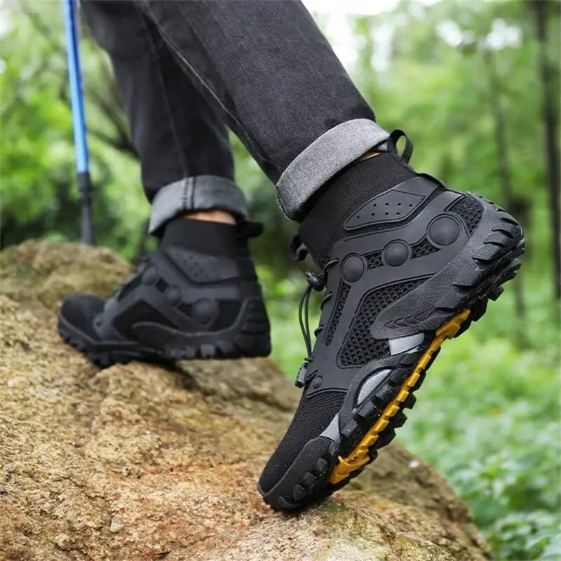 Men's Fashion Elastic Soft Sport Shoes for Outdoor Hiking Trekking Running Aqua Fishing