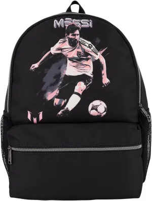 Men's Lifestyle Backpack, Bookbag with Pockets & Adjustable Straps, Black, One Size