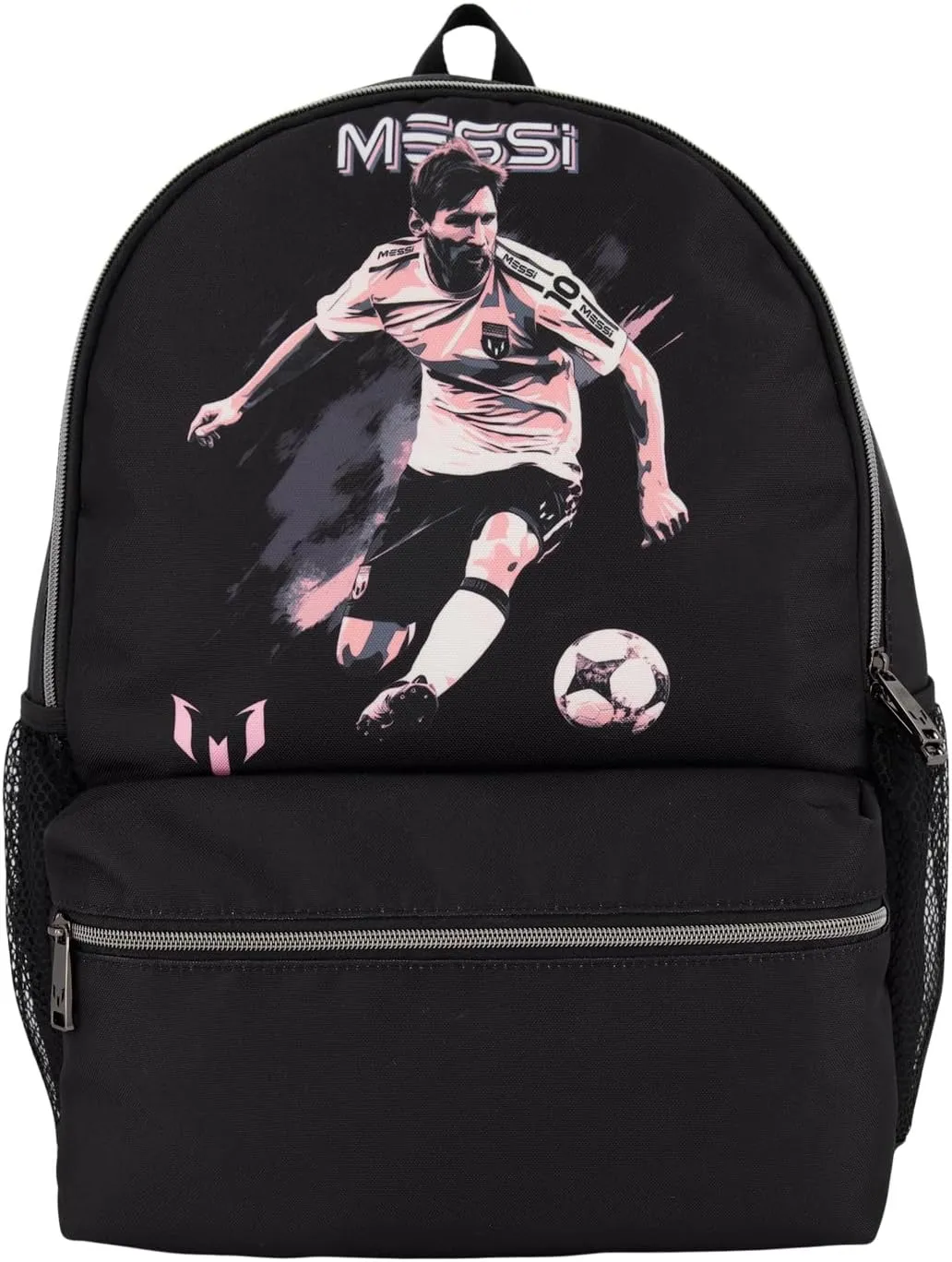 Men's Lifestyle Backpack, Bookbag with Pockets & Adjustable Straps, Black, One Size