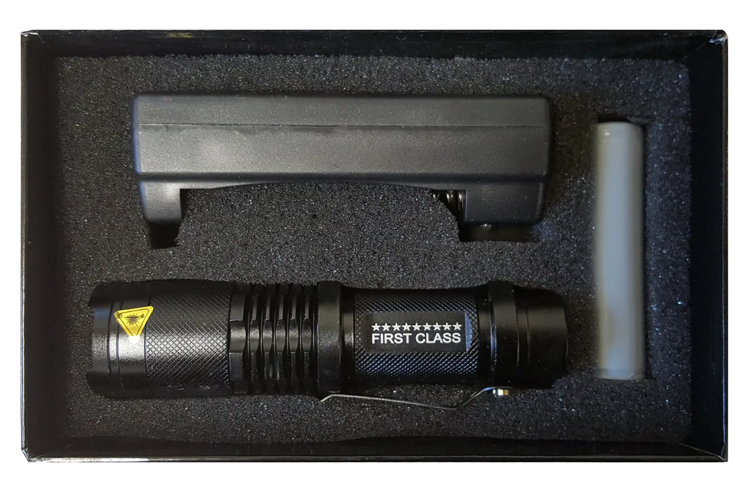 MINI 600 LUMENS CREE T6 LED ZOOMABLE RECHARGEABLE FLASHLIGHT