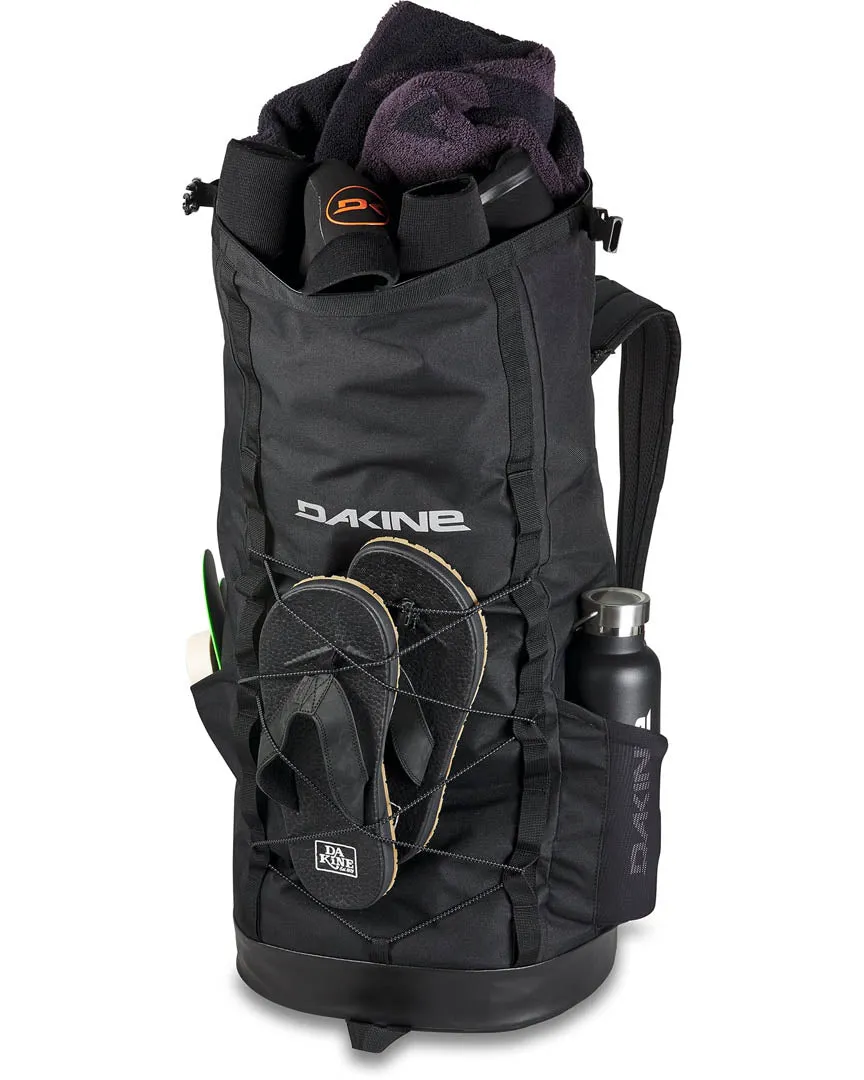 Mission Surf Wet/Dry Roll Backpack - Black