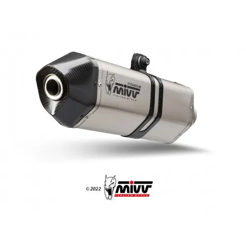 MIVV Speed Edge Titanium Slip-on Exhaust For Harley Davidson Pan America / Special 2021>