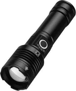 MODOAO 5 Modes Flashlight 2000 Lumens Zoomable LED Torch Flashlight Waterproof, Long-Distance Beam with Memory Switch for Outdoor, Camping,Working