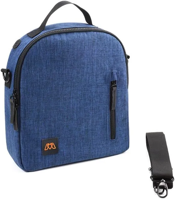 MOS Nest, Slim Flight Bag fits Perfectly Under Plane Seats, Blue, Large (SW-33022)