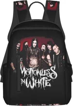 Motionless Rock In White Backpack Lightweight Backpack Travel Bag Classic Laptop Daypack for Men Women Backpack