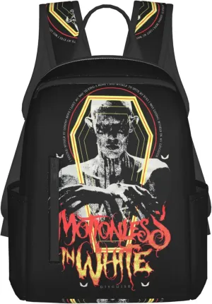 Motionless Rock In White Backpack Lightweight Backpack Travel Bag Classic Laptop Daypack for Men Women Backpack