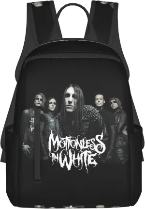 Motionless Rock In White Backpack Lightweight Backpack Travel Bag Classic Laptop Daypack for Men Women Backpack