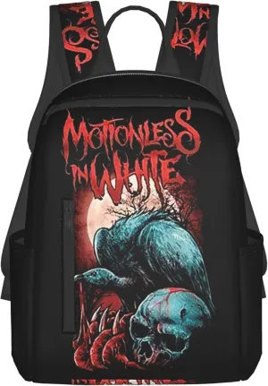 Motionless Rock In White Backpack Lightweight Backpack Travel Bag Classic Laptop Daypack for Men Women Backpack
