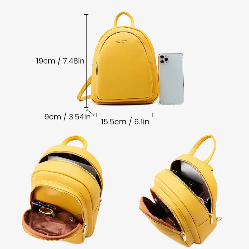 Multi-Compartment Lightweight Crossbody Bag
