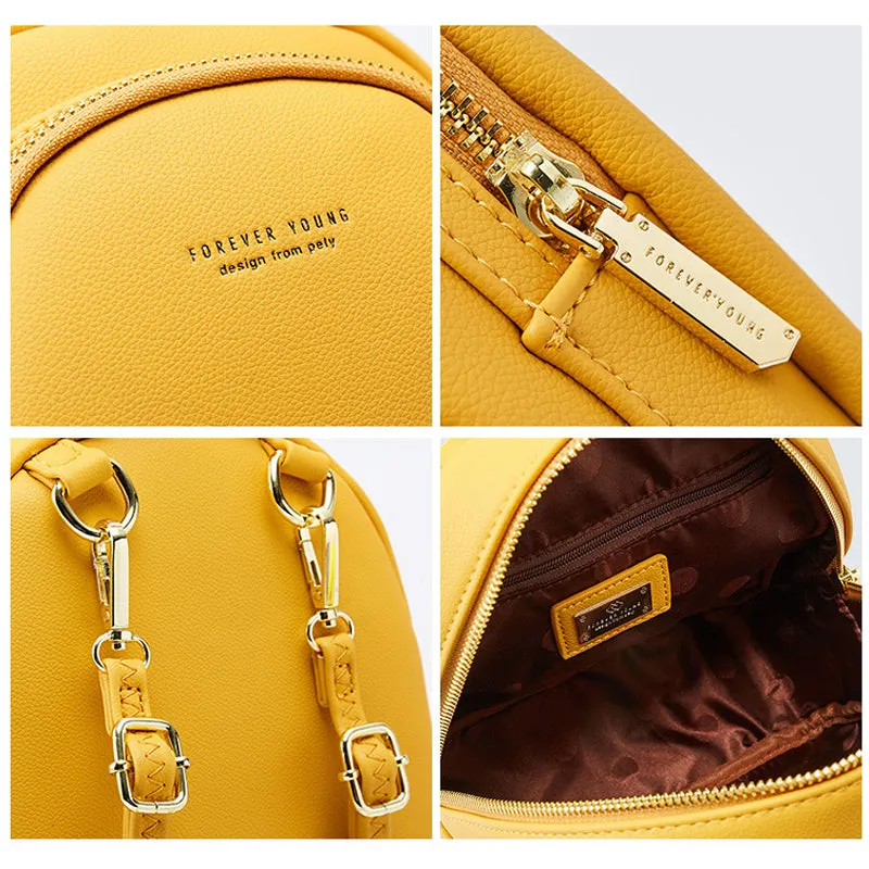 Multi-Compartment Lightweight Crossbody Bag