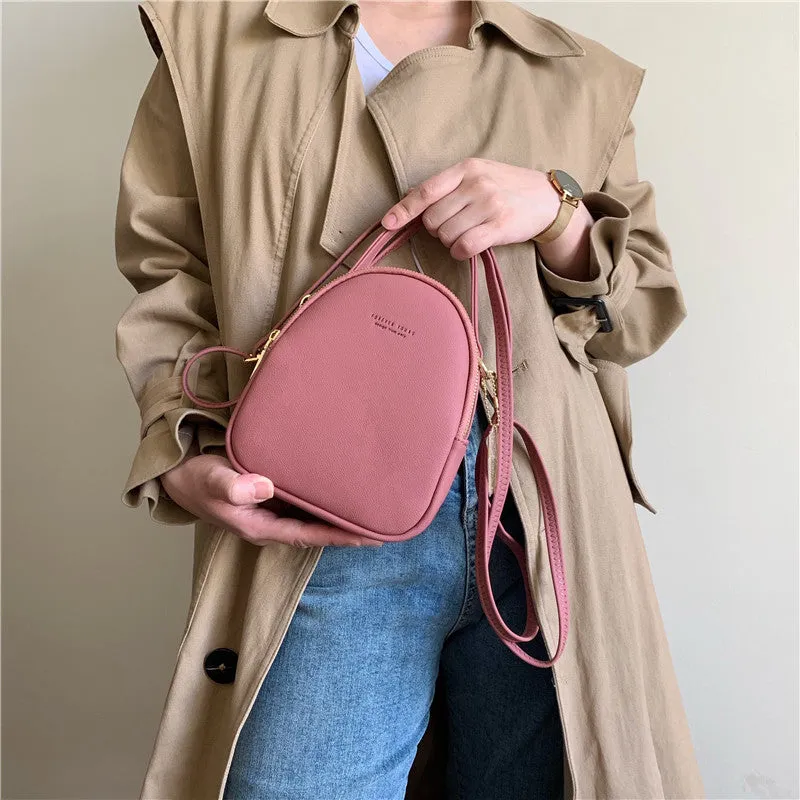 Multi-Compartment Lightweight Crossbody Bag
