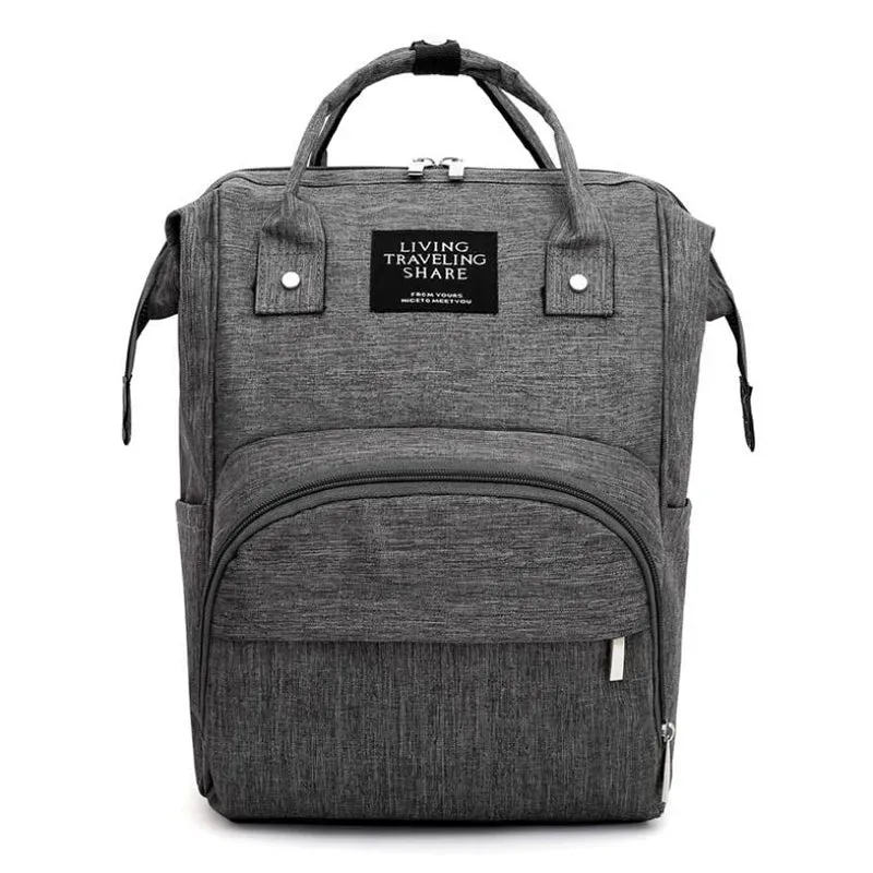 Multi-Function Nappy Backpack: Large Capacity, Waterproof