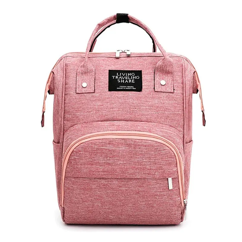 Multi-Function Nappy Backpack: Large Capacity, Waterproof