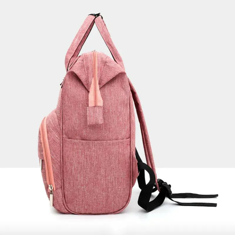 Multi-Function Nappy Backpack: Large Capacity, Waterproof
