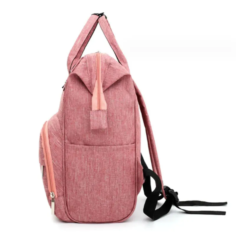 Multi-Function Nappy Backpack: Large Capacity, Waterproof
