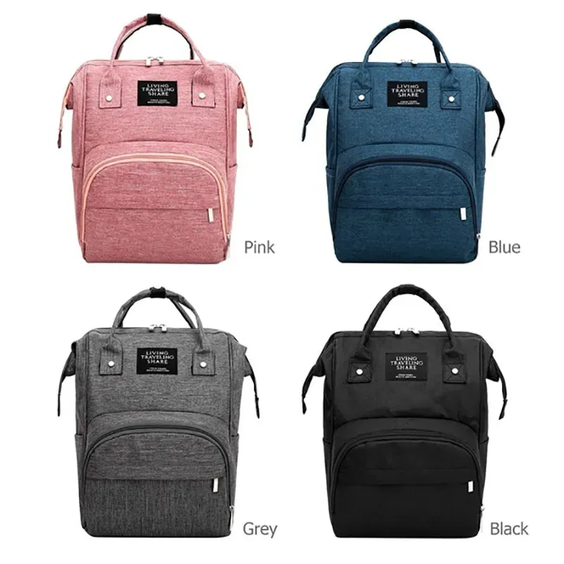 Multi-Function Nappy Backpack: Large Capacity, Waterproof