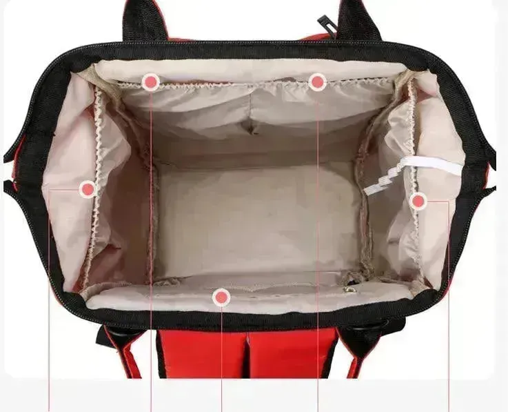 Multi-functional Large Capacity Baby Diaper Bag