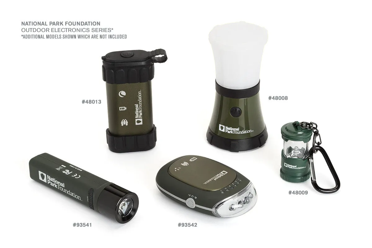 National Park Foundation Rechargeable Power Pack, Hand Warmer & LED Flashlight