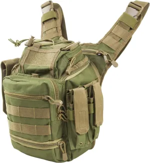 NcSTAR NcSTARVism PVC First Responders Utility Bag/Green W/Tan Trim