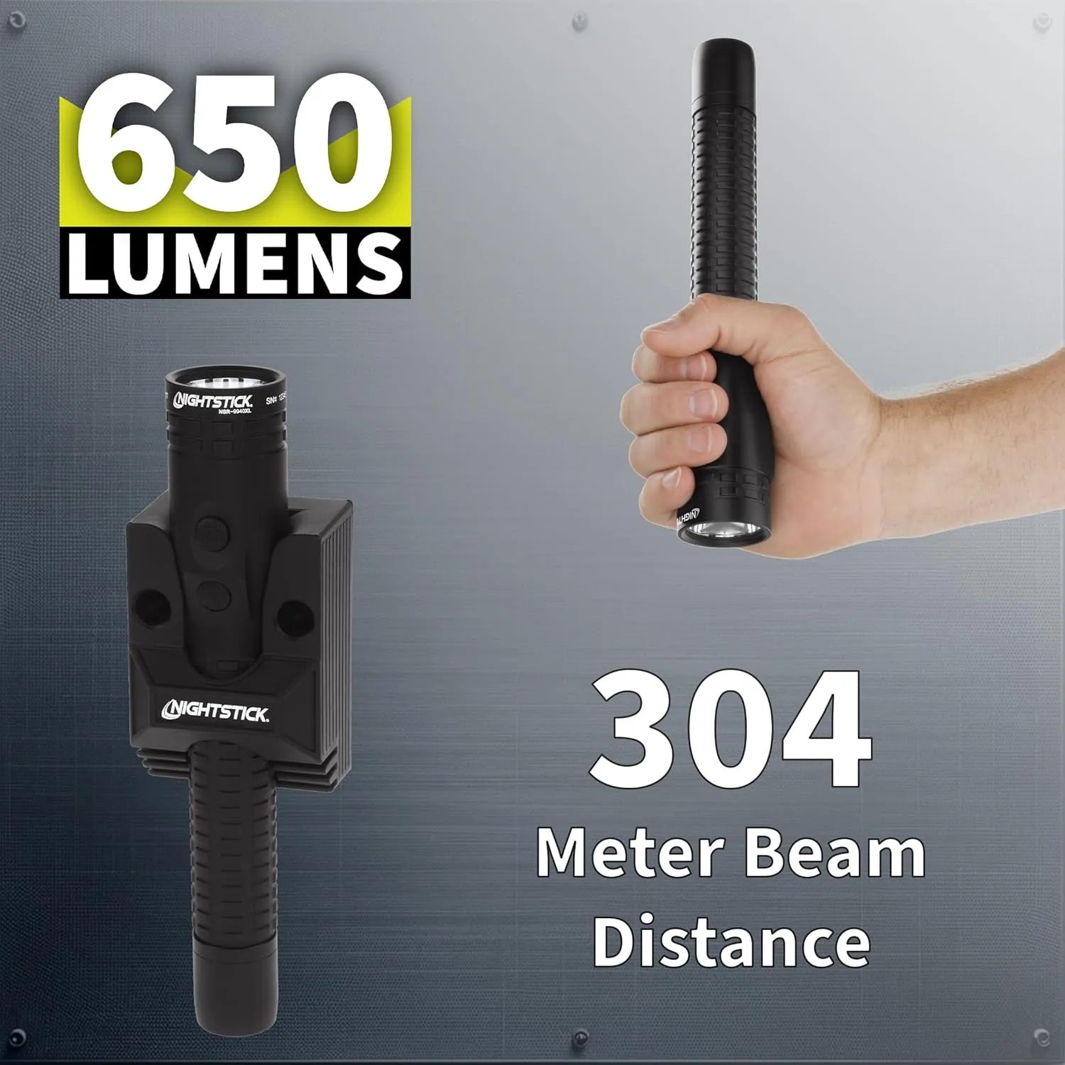 Nightstick NSR-9940XL Xtreme Lumens Multi-Function Duty/Personal-Size Rechargeable Dual-Light