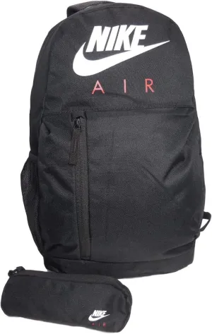Nike Air Elemental Backpack, 22L - Black/White, 18" x 12" x 5" (CK1003-010)