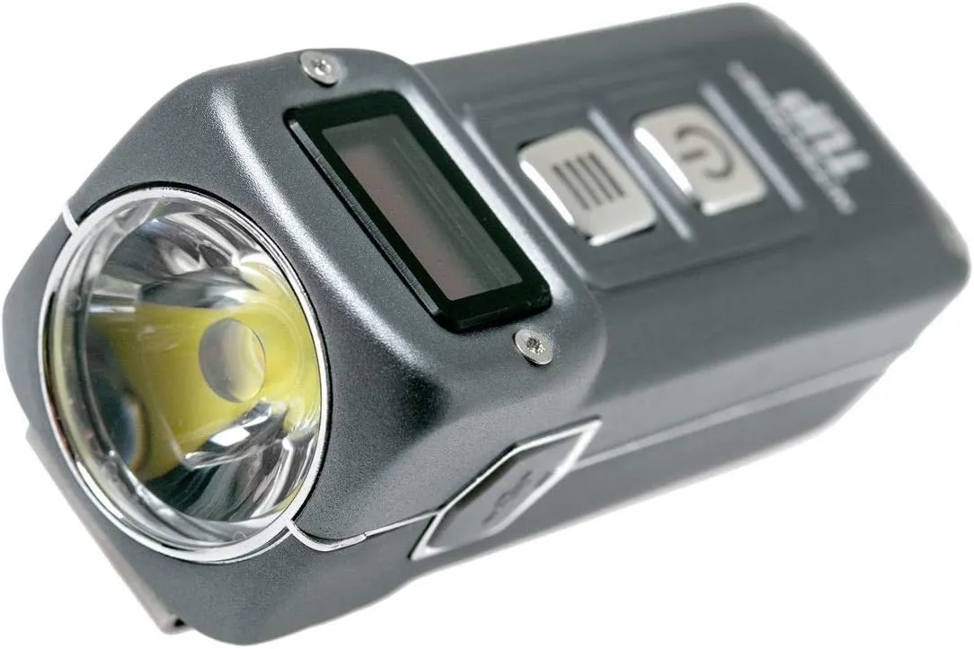Nitecore TUP 1000 Lumen RCHRGBL Keychain Flashlight Gray