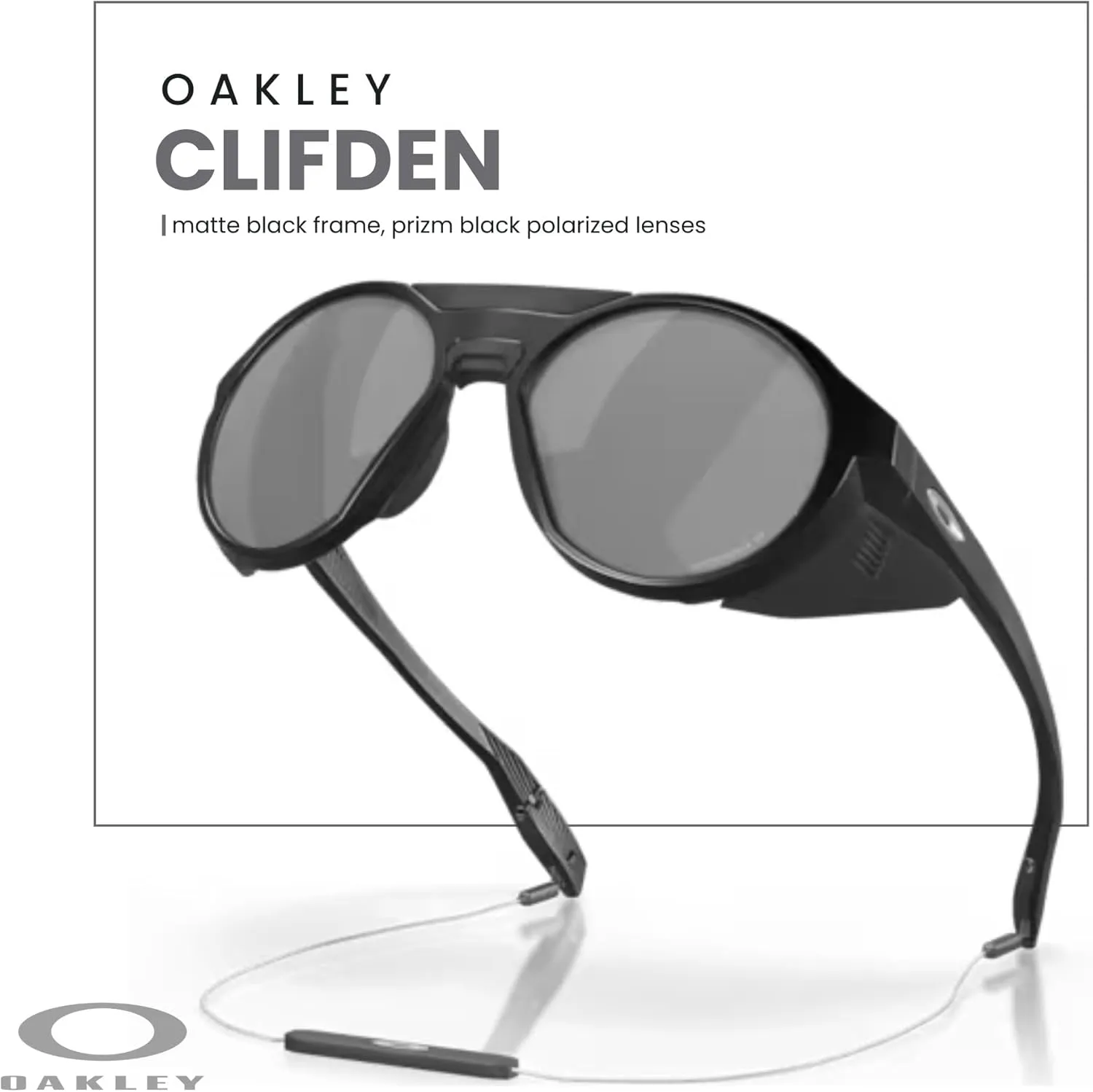 Oakley Clifden OO9440 Round Sunglasses for Men   BUNDLE With Designer iWear Eyewear Kit