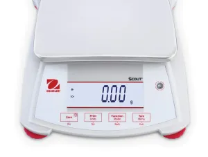 OHAUS 30253027 Model SPX6201 Scout Balance, 6200 g Capacity x 0.1 g Readability