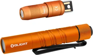 OLIGHT IMINI 2 EDC Rechargeable Keychain Flashlight Bundle I3T 2 EOS Pocket EDC Flashlight