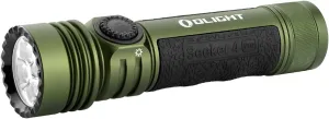 OLIGHT Seeker 4 Pro Rechargeable Flashlights, 4600 Lumens High Powerful Bright Light with USB C Holster, Waterproof IPX8 for Emergencies, Camping, Searching (OD Green)
