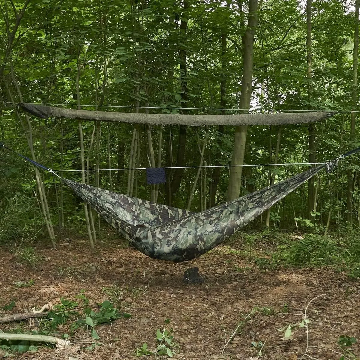 Onewind Premium Hammock Tarp Sleeve 12ft Camping Tent Rain Fly Snakeskin for Tarp Easy Storage and Display, Hiking and Backpacking, Lightweight and Durable Water Resistant, OD Green