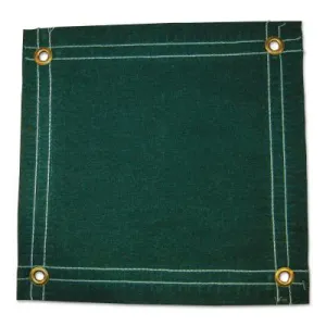 ORS Nasco Protective Tarp, 8 ft W x 10 ft L, Water Resistant, Canvas, Green, 92551