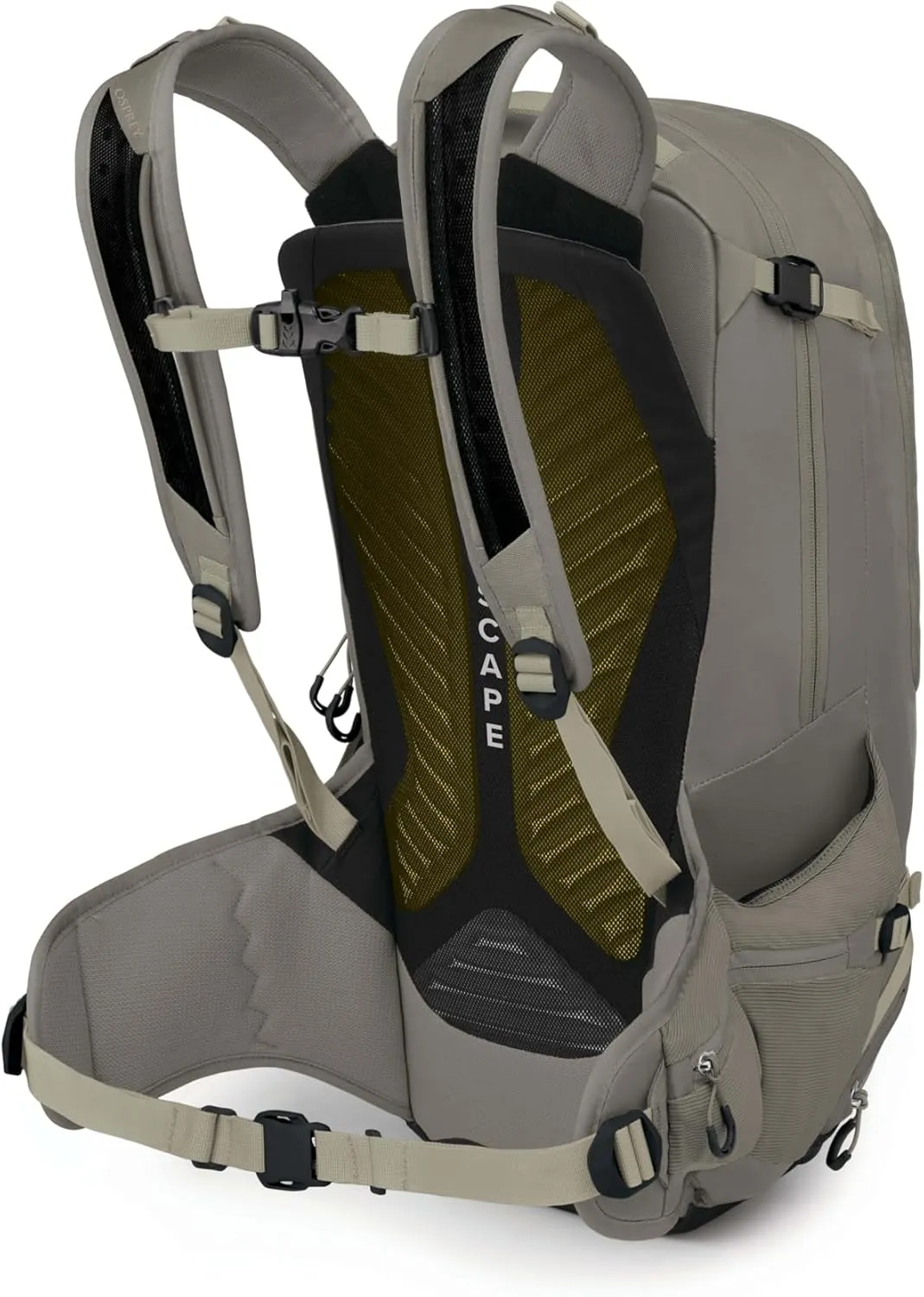 Osprey Escapist 20L Biking Backpack, Tan Concrete, Small/Medium