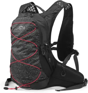 Outdoor Bag, 12L Outdoor Running Backpack Bicycle Backpack Sports Vest Ultralight Riding Bag Women Men Breathable Jogging Sport Backpack For Camping Hiking Cycling Sport Bag