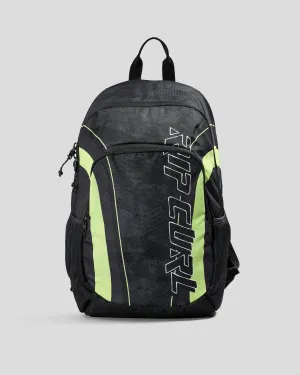 Ozone 30L Faded Slant Backpack - Neon Lime