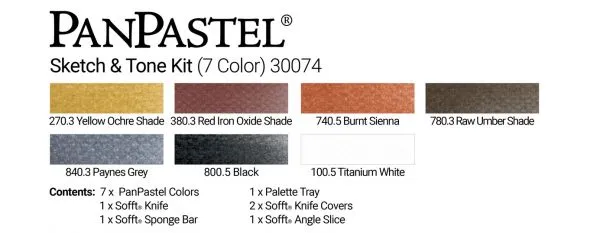 PANPASTEL HANGING KIT - SKETCH & TONE