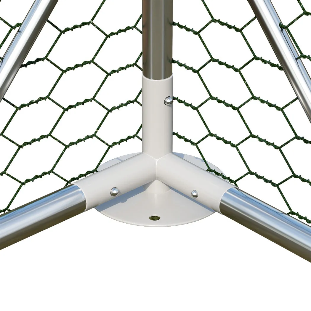 Pawz 600x300x194cm Large Metal Walk-in Chicken Coop Cage