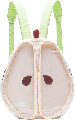 pear ita bag pear cute backpack fruit pins display Big Capacity backpack for women