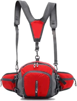 Pocket Bike Cycling Large Capacity Kettle Waist Bag Outdoor Sports Multifunction Bag Men And Women Travel Backpack(D)
