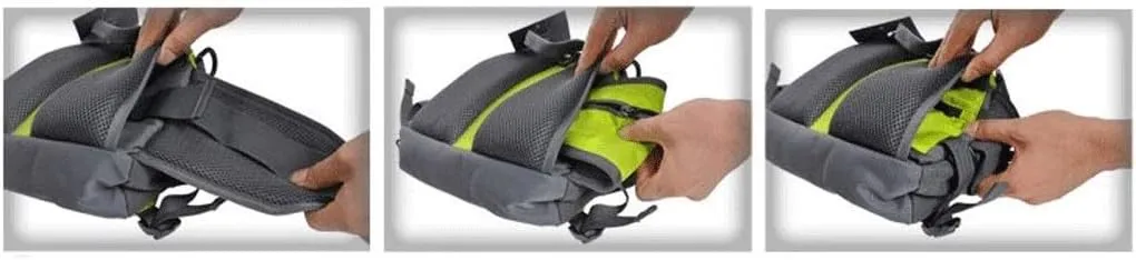 Pocket Bike Cycling Large Capacity Kettle Waist Bag Outdoor Sports Multifunction Bag Men And Women Travel Backpack(E)