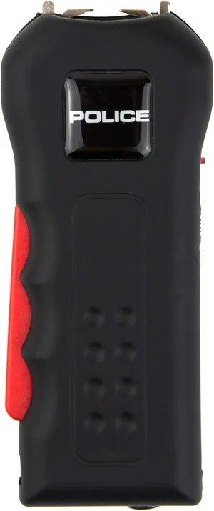 Police Stun Gun for Self Defense 512 – High Voltage Mini Rechargeable with LED Flashlight, Compact & Heavy Duty – Personal Security for Women Men – Black