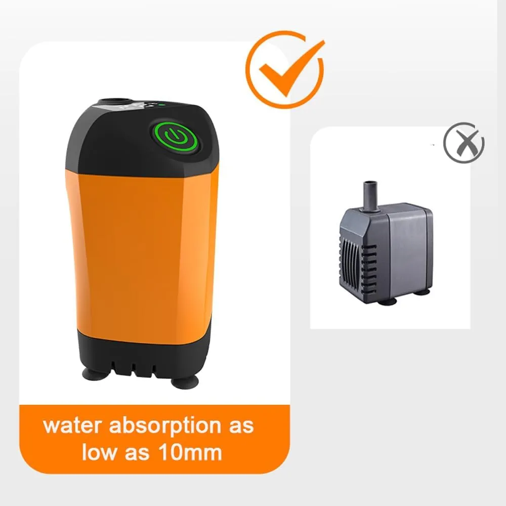 Portable Shower for Camping Electric Shower Pump IPX7 Waterproof for Camping Hiking Backpacking RV Travel Beach Pet Watering Outdoor Shower Kit