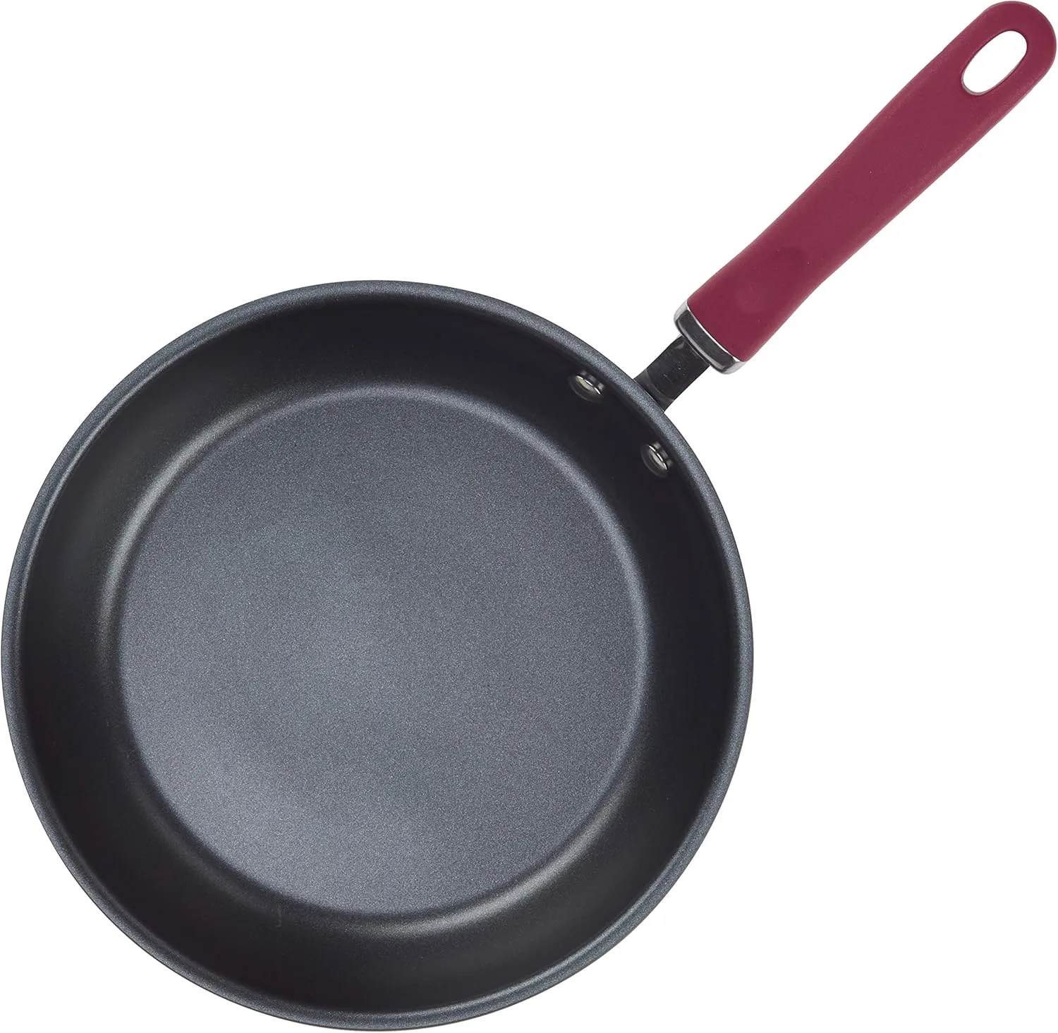 Rachael Ray Create Delicious Deep Hard Anodized Nonstick Frying Pan / Fry Pan / Hard Anodized Skillet - 10.25 Inch, Gray