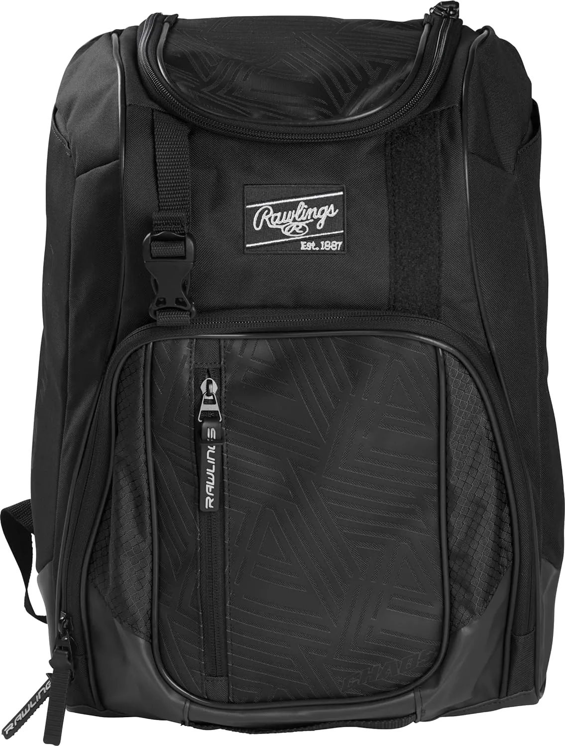 Rawlings | CHAOS Backpack Bag Series | T-Ball & Youth | Baseball & Fastpitch Softball | Multiple Colors