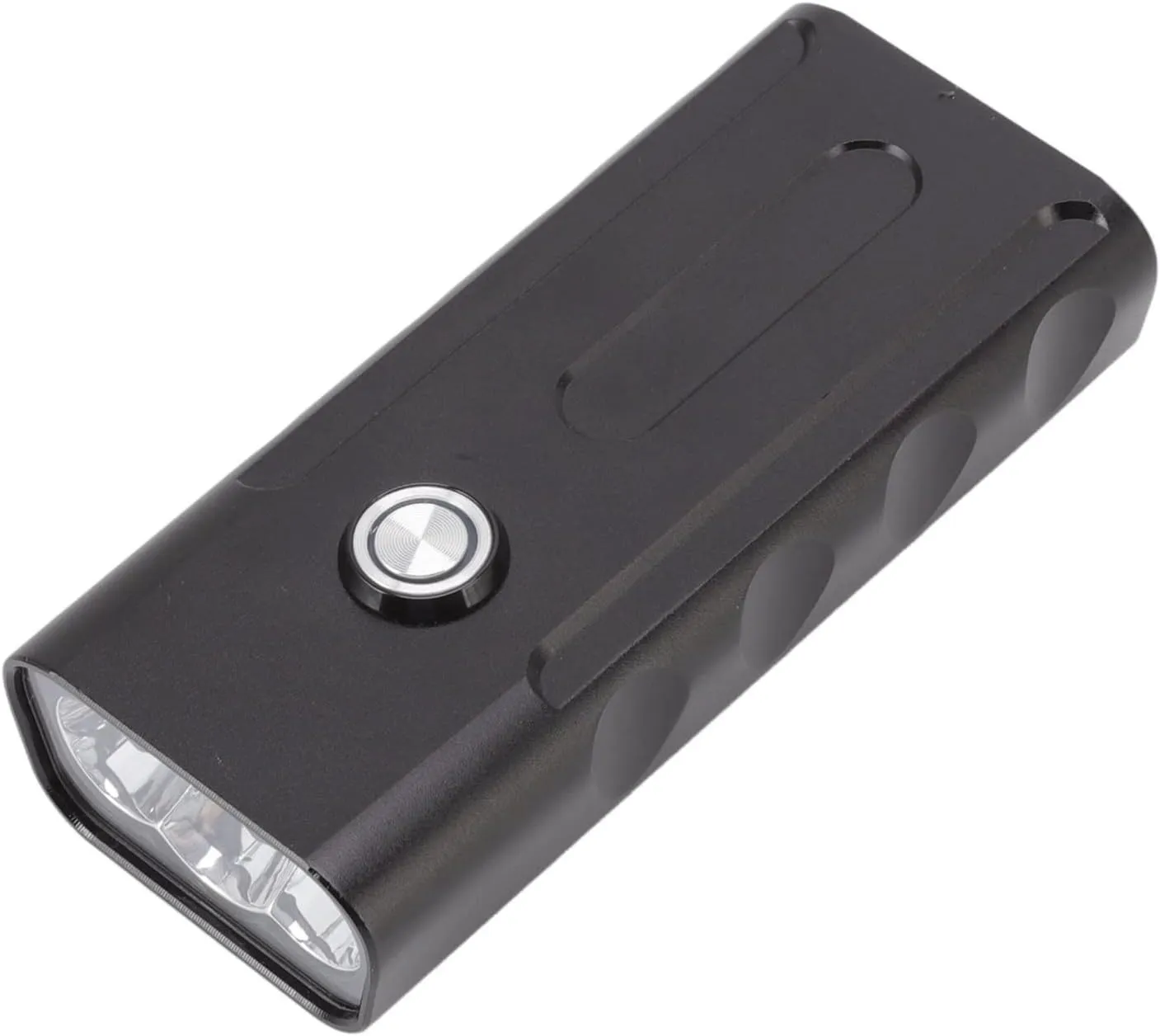 Rechargeable Bike Headlight, 5200mAh Battery 3 LEDs Ultra Bright Lights for Night Riding Camping Fishing