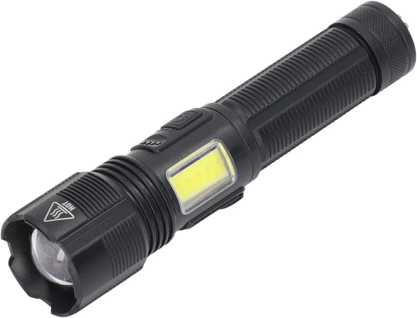 Rechargeable Flashlight, 500 Lumens IPX4 waterproof LED Flashlight, Zoomable Handheld Flashlights for Emergency Camping Hiking Biking