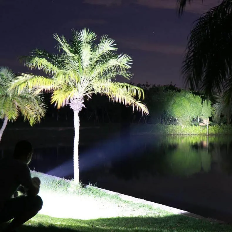 Rechargeable LED Flashlight - High-Power Super Bright Torch