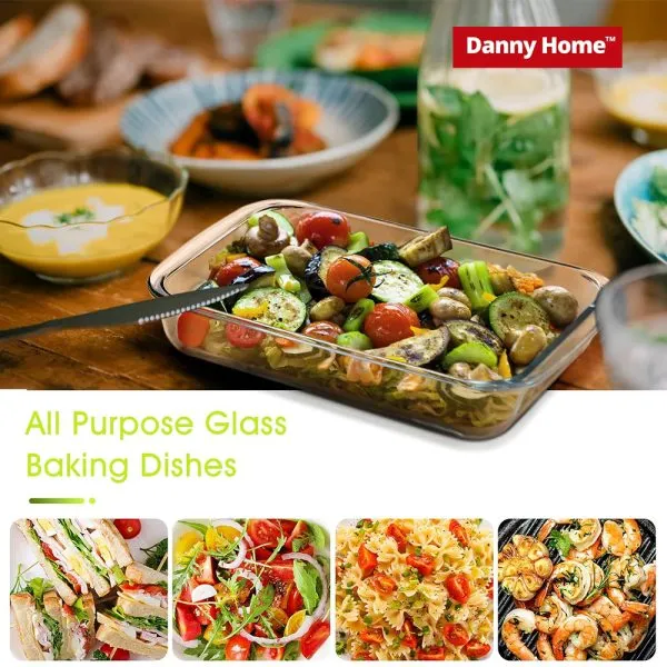 Rectangular Baking Pan 3-pcs Set