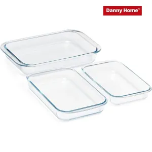 Rectangular Baking Pan 3-pcs Set